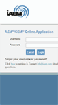 Mobile Screenshot of iaemcem.org